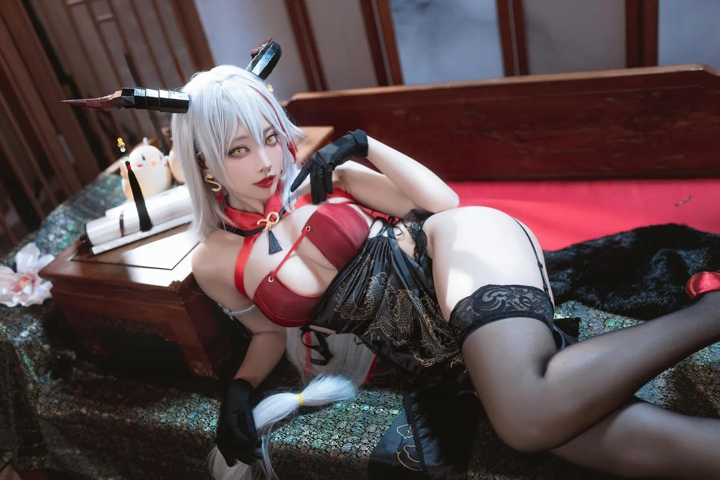 宮本桜 – NO.13 埃吉尔旗袍 [30P]插图6
